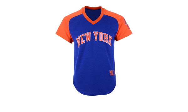 Final Seconds Mesh V-Neck "NBA Knicks"