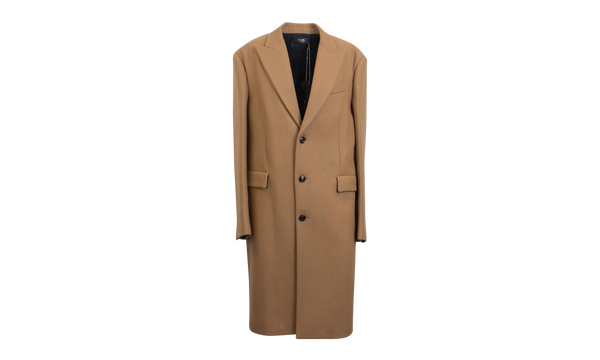 Single Breasted Lapel Coat "Brown"