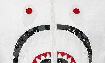 Space Camo Shark Tee