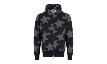 Sta Pattern Shark Full Zip Hoodie