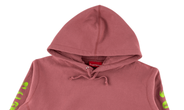 Gradient Sleeve Hooded Sweatshirt 