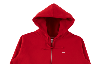 Small Box Zip Up Sweatshirt