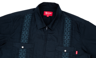 Guayabera Zip Up