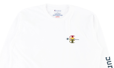 Champion Stacked C L/S Tee 