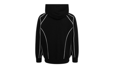 Track Paneled Zip Up Hoodie 