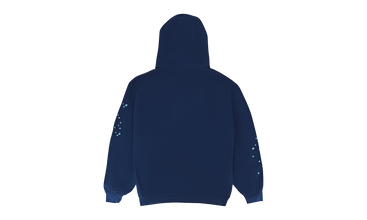 SP5DER OG WEB NAVY PINK HOODIE 