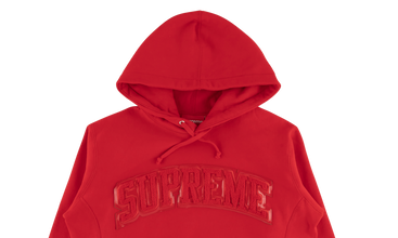 Tent Leather Arc Logo Hooded Sweatshirt 