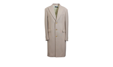 Single Breasted Lapel Coat 