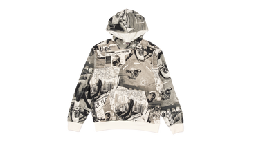 Brooklyn Fleece Printed Pullover Hoodie 
