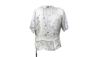 Bandana Reconstruct Wrap Shirt 