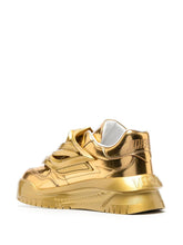 Versace Odissea metallic-effect sneakers