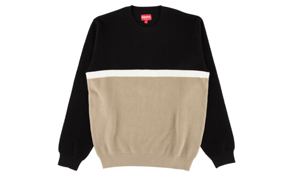 Split Pique Crewneck "FW 17"