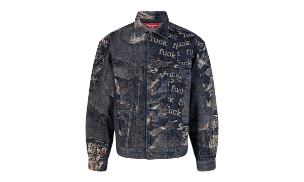 Supreme Archive Denim Jacquard Trucker Jacket "SS 23"