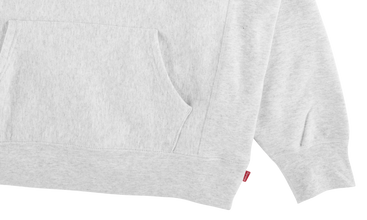 Embossed Logo Hooded Sweatshirt 