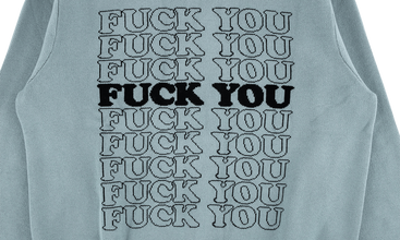 Hysteric Glamour F*ck You Sweater 