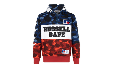 Color Camo Ape Half Zip Pullov 