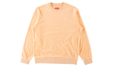 Ribbed Velour Crewneck 