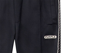POLY TRICOT TRACK PANT BLACK BEAUTY 