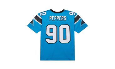 NFL ALTERNATE BLUE JERSEY PANTHERS 2003 JULIUS PEPPERS 