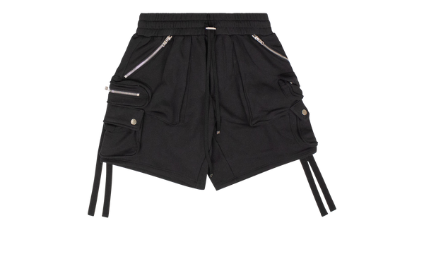 Tactical Cargo Sweatshorts "Black"