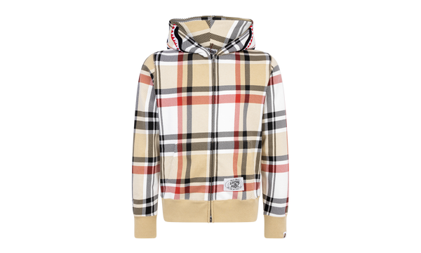 Check Shark Full Zip Hoodie