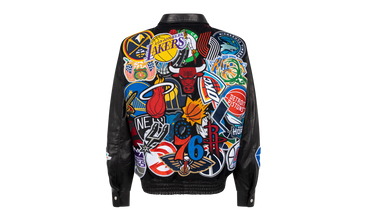 Super Mega Patch Wool/Leather NBA Jacket