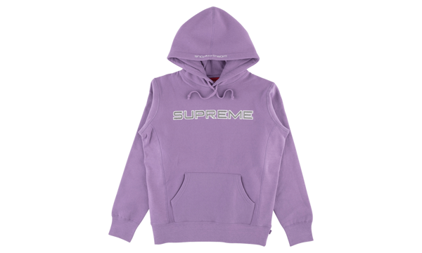 Sequin Logo Hooded Sweatshirt "SS 17"