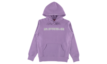Sequin Logo Hooded Sweatshirt 