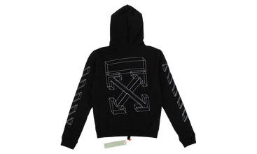 3D Arrow Zip Up Sweatshirt