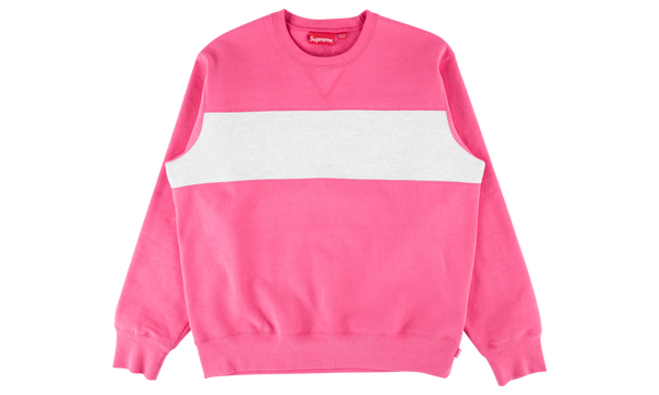 Zig Zag Stitch Panel Crewneck "FW 17"