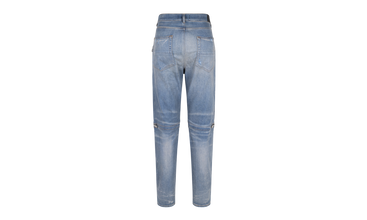 MX2 PLAID Straight-Fit Jeans 