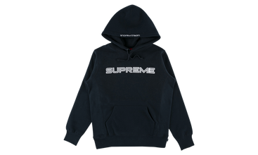 Sequin Logo Hooded Sweatshirt 