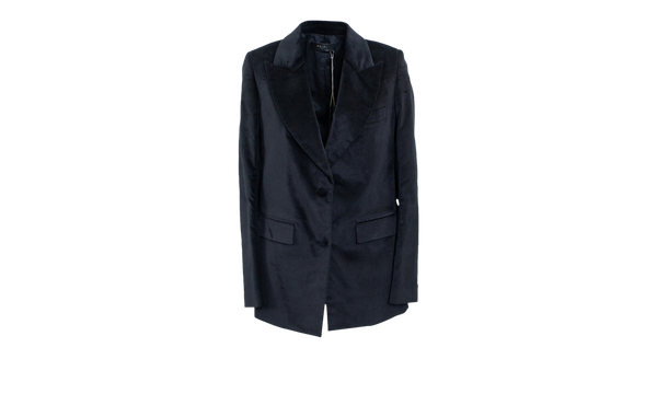 Velvet Blazer "Black"