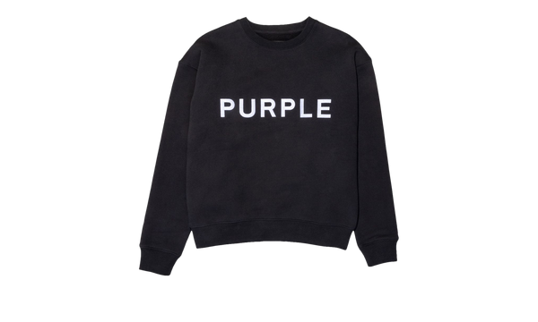 HWT FLEECE CREWNECK "Black"