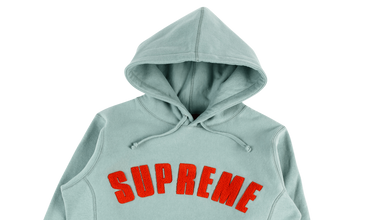 Chenille Arc Logo Hooded Sweatshirt 