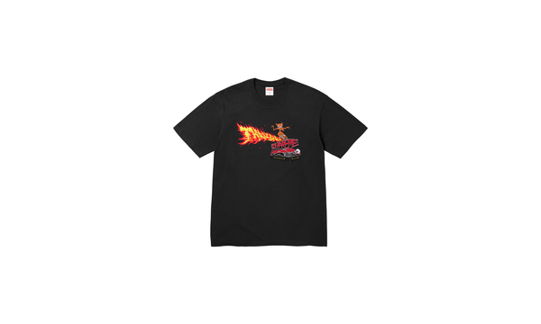 Thrasher® Back Tail Tee "FW 24 Black"