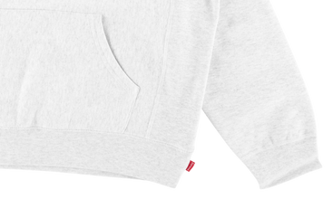 Sleeve Embroidery Hooded Sweatshirt 