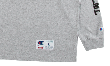 Champion Stacked C L/S Tee 