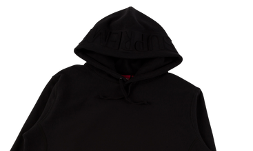 Embossed Logo Hooded Sweatshirt 