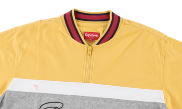 Half Zip S/S Baseball Top 