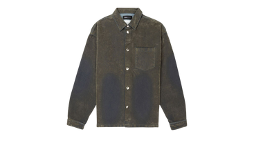 LS FLOCKED SHIRT JACKET 