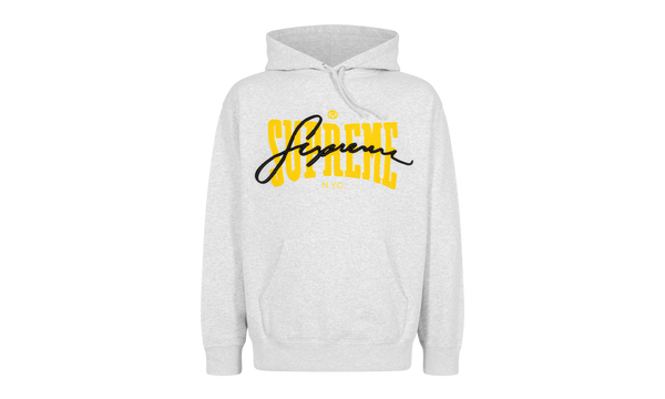 Embroidered Chenille Hoodie "SS 22"
