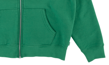 Jet Sleeve Zip Up Hooded Sweat Shirt 