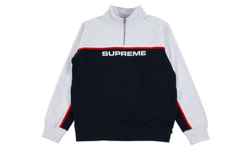 2-Tone Half Zip Sweatshirt