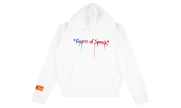 Simon Brown White Hoodie "Virgil Abloh x MCA Figures of Speech"