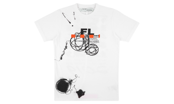 Futura Church & State #2 White Tee "Virgil Abloh x MCA Figures of Speech"