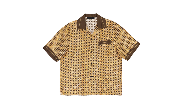 WEAVE BOWLING SHIRT "Brown"