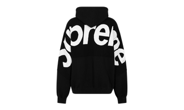Big Logo Jacquard Hooded Sweatshirt 