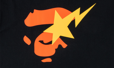 Colors Ape Face On Bapesta Tee