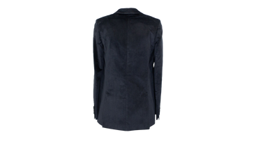Cotton Ombre Lurex Plaid Raw Edge Shirt 